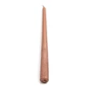 Sötét rose gold színű 30 cm-es szálgyertya