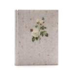 Kép 1/3 - Romantikus stílusú rózsaszál pillangóval, nagyméretű fotóalbum