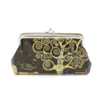 Kép 1/3 - Klasszikus csatos, 1 rekeszes penztarca Klimt Eletfaja motivummal