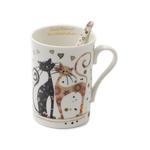 Kép 5/6 - Szerelmes cicák porcelán szett (Queen Isabell)