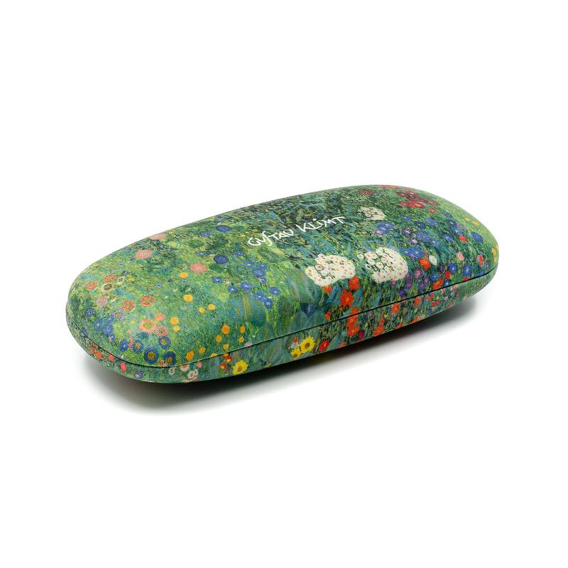 Gustav Klimt napraforgóival díszitett szemüvegtok