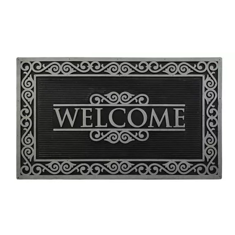 Nagymeretu gumi labtorlo elegans kivitelben, ezust welcome felirattal