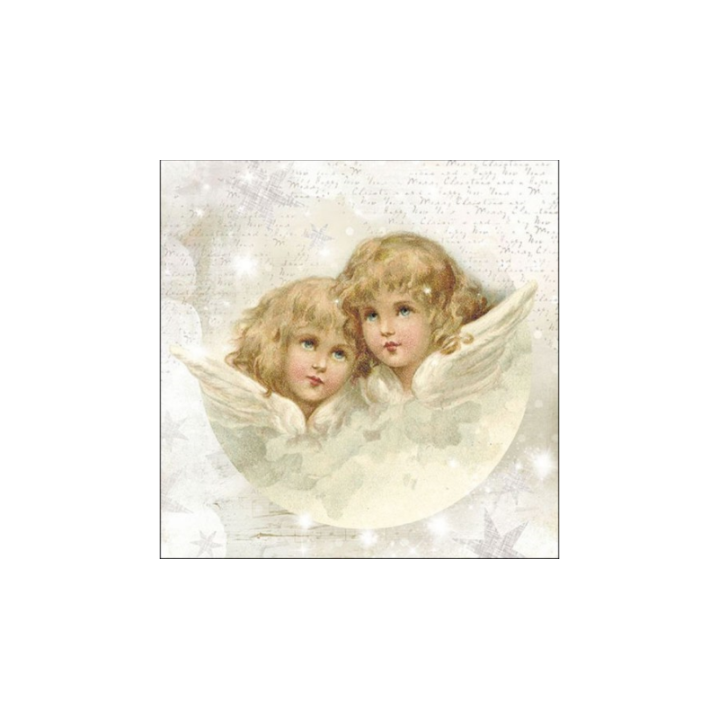 Angyali kislanyok angyalszarnyak kozott papirszalveta