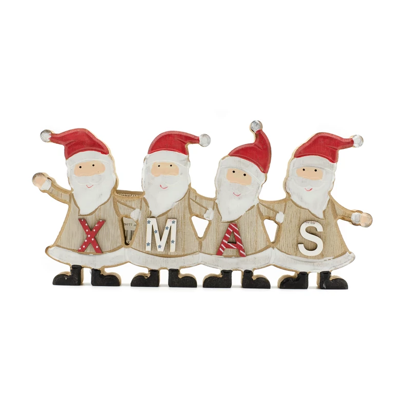 Fa olelkezo vidam telapok XMAS felirattal