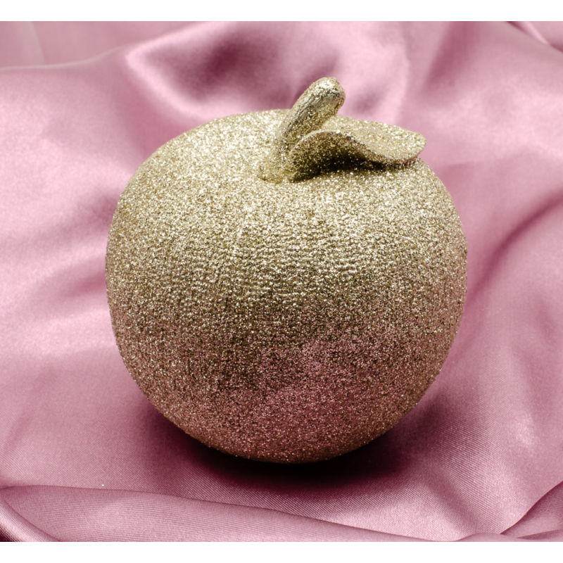 Rosegold nagy karacsonyi alma dekoracio