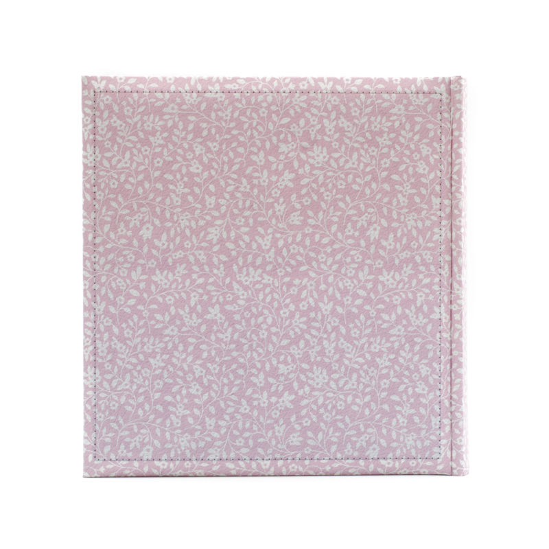 Rózsaszín apróvirágos fotóalbum