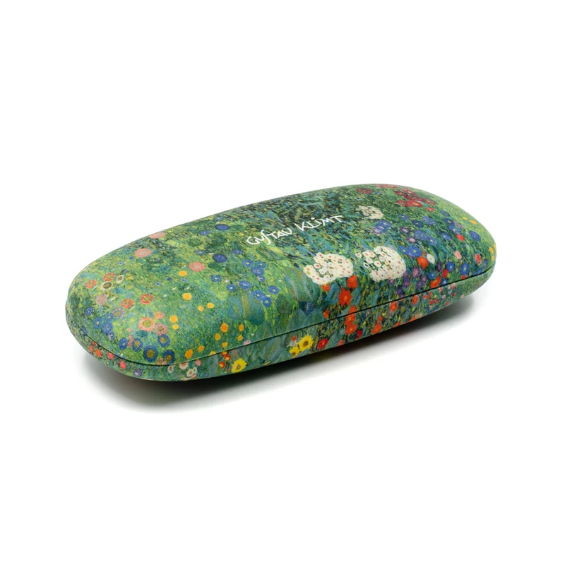 Gustav Klimt napraforgóival díszitett szemüvegtok